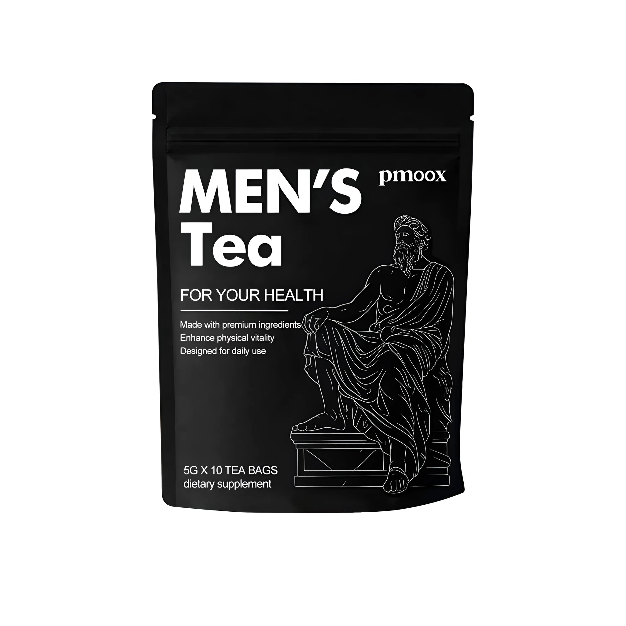 Men's Energy and Vitality Tea Bag blend with Mulberry, Lycium barbarum, and Jujube - 10 tea bags per pack