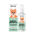 120ml bottle of pet oral spray for dog and cat dental care with chlorhexidine