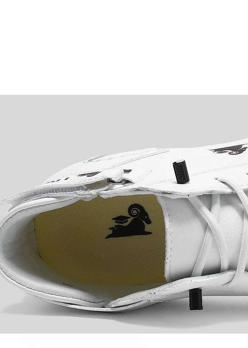 Octopus men's high-top boots in khaki colour with rubber sole and microfibre upper.