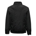 Men's summer work jacket with integrated fan cooling system and ventilation holes