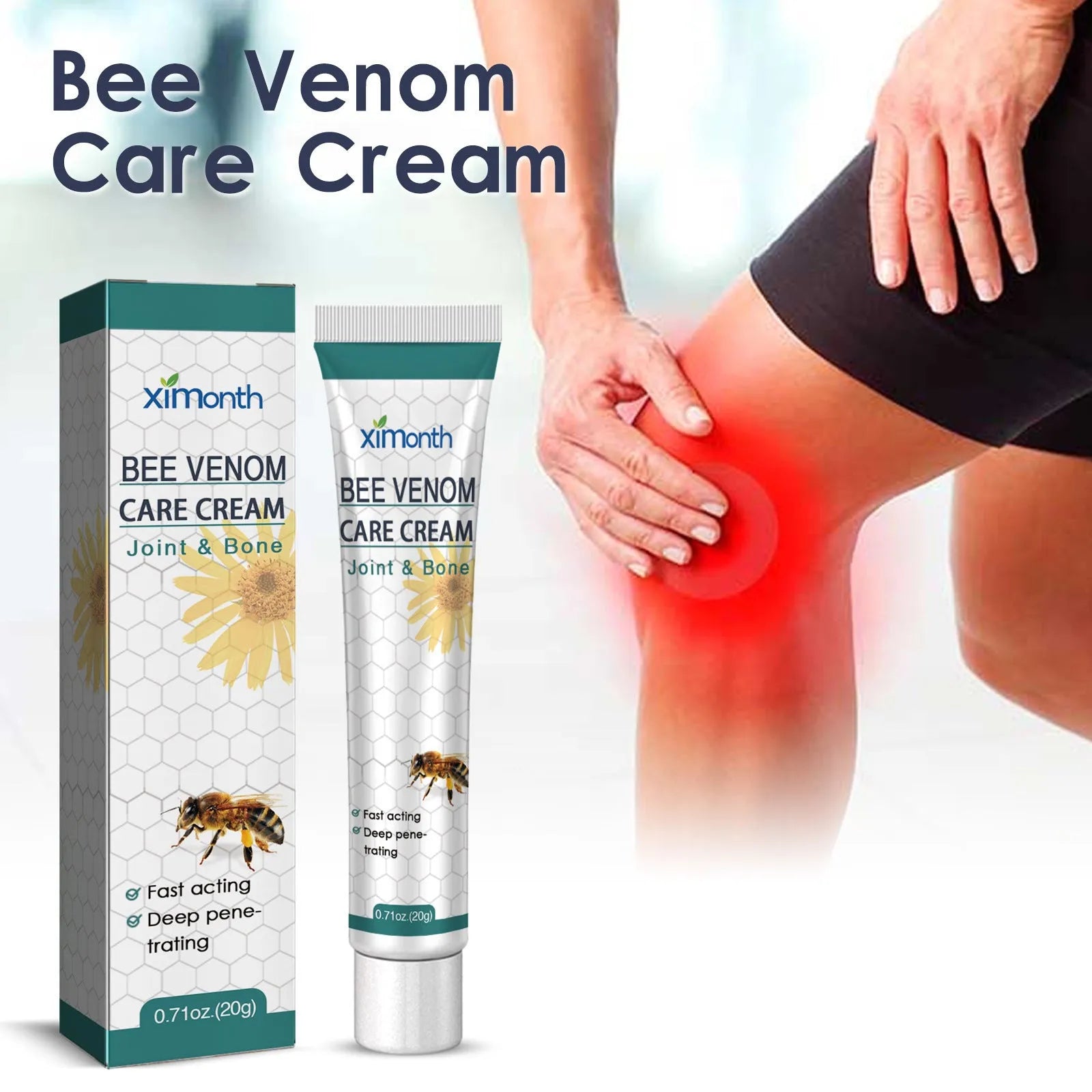 20g tube of joint pain massage cream for muscle and joint care