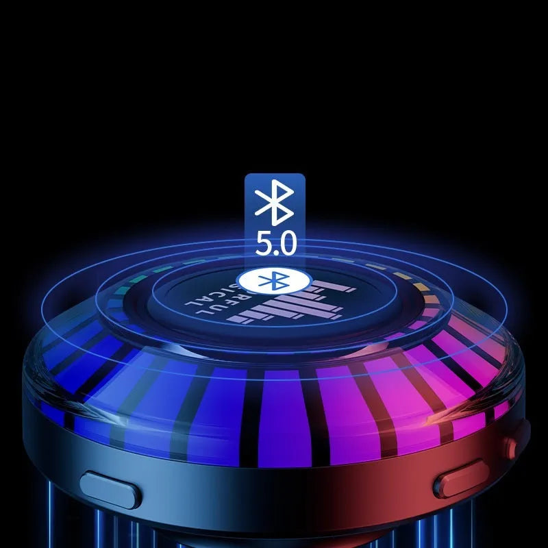 Voice controlled polar light Bluetooth atmosphere lamp with 3.1cm cube design
