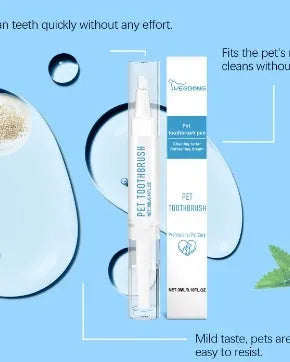 Soft Breath Care Pet Toothbrush Pen 3ml applicator for cat and dog dental hygiene