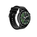 Smart watch with 1.30-inch colour touchscreen and stainless steel body in black, pink, or silver