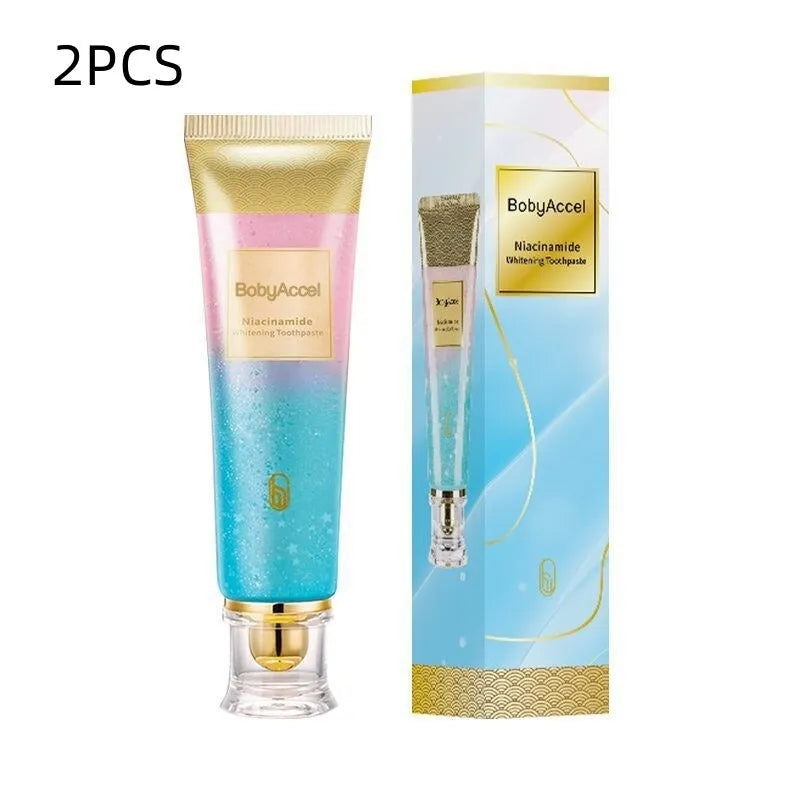 100g tube of nicotinamide whitening toothpaste for adults with fresh mint flavour
