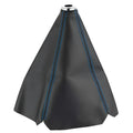 GM car gear lever PU leather dust cover in multiple colour options including black, blue and red variants
