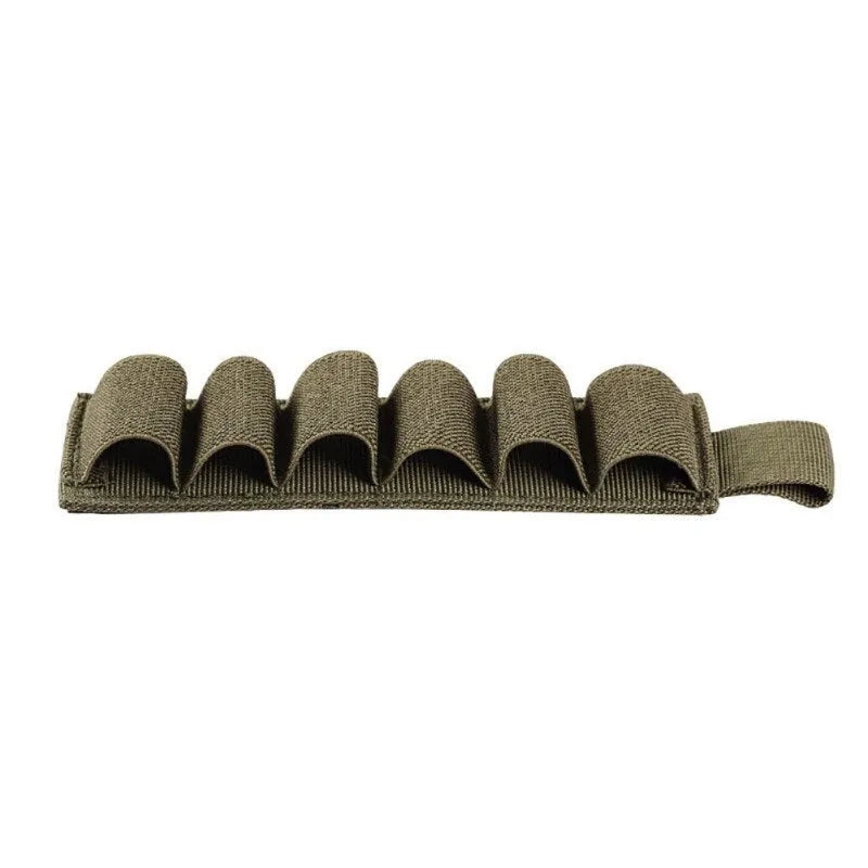 6-hole tactical storage stickers in 1000D nylon fabric measuring 5 by 16.5 centimetres with toolkit