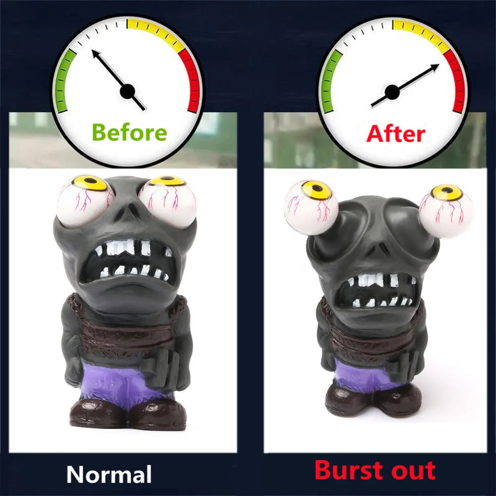 Turbo car decompress ornament kit with rubber doll, pressure valve, and copper fittings for turbocharged vehicles