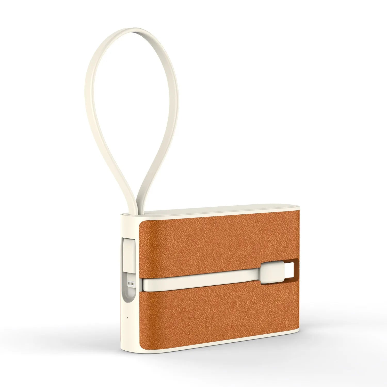 M3 Smart Power Bank in green with wrist strap and 1.5-inch screen showing step count
