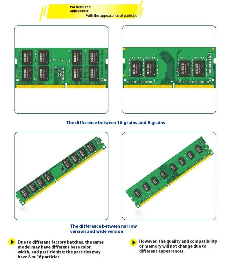 Z040 desktop DDR3 4GB 1600MHz AMD-compatible memory module