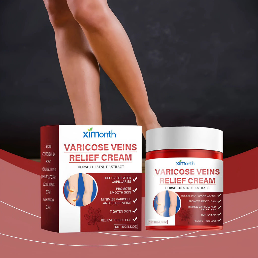 80g jar of leg care cream for moisturising and massage, suitable for all skin types