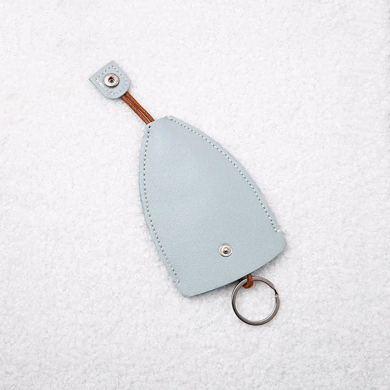 Colourful cartoon pull-out key case in PU leather for car key protection