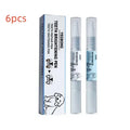 Pet teeth whitening pen set with two 3ml applicators and dental brushes for dog and cat dental care