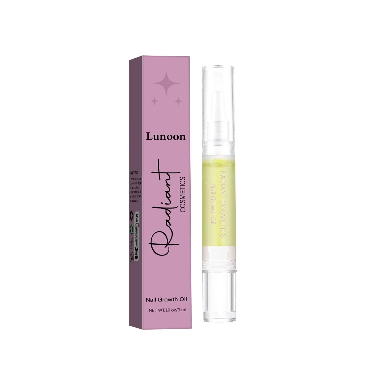 3ml nail growth moisturising treatment oil bottle for nail care