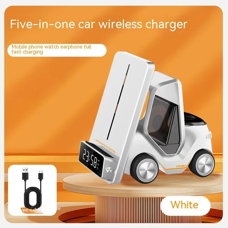 15W three-in-one wireless charging bracket for kitchen appliances in four colour options