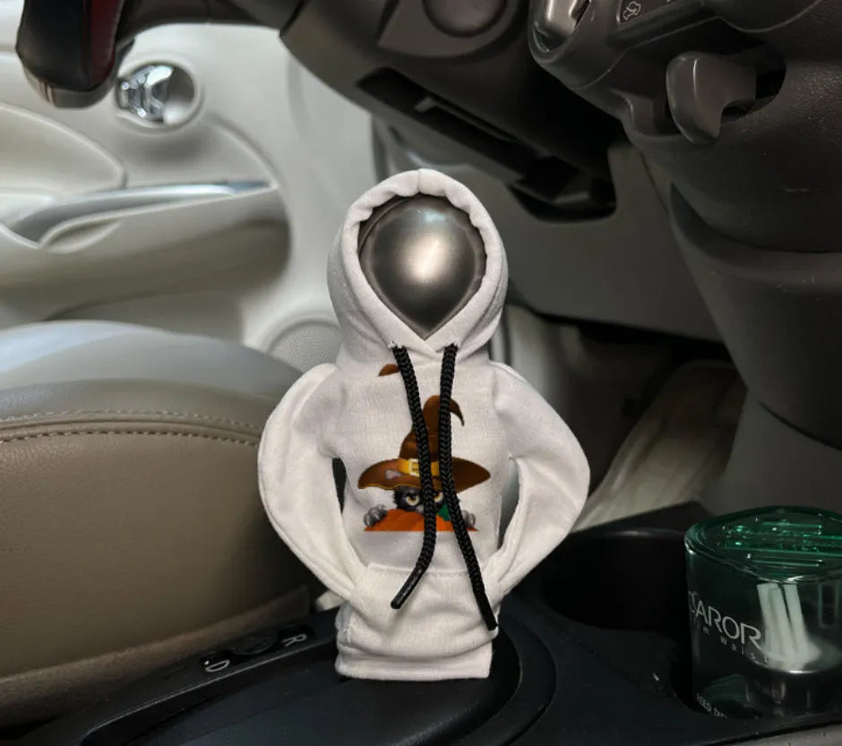 Halloween decorative sweater-style gear handle rod cover in polyester for car interior