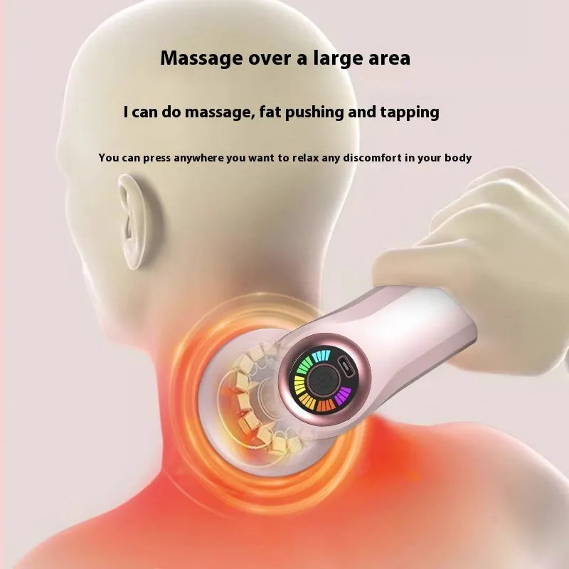 USB electric massager for back, spine, waist and legs in black, pink or white