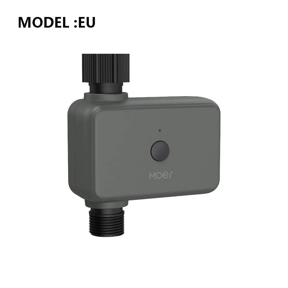 Bluetooth smart garden irrigation timer with smartphone app control for outdoor watering