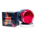 120g hair styling clay container showing colour options including granny grey