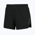 Men's straight-leg quick-drying running shorts in grey, shown flat.