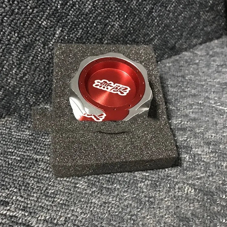 Aluminum alloy oil filter cap for Honda models in six colour options