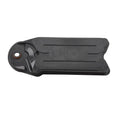 Black plastic automotive crankcase ventilation filter with circular connections
