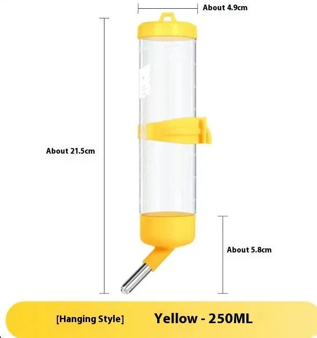 Ball kettle pet water feeder with leak-proof mechanism in multiple colour options