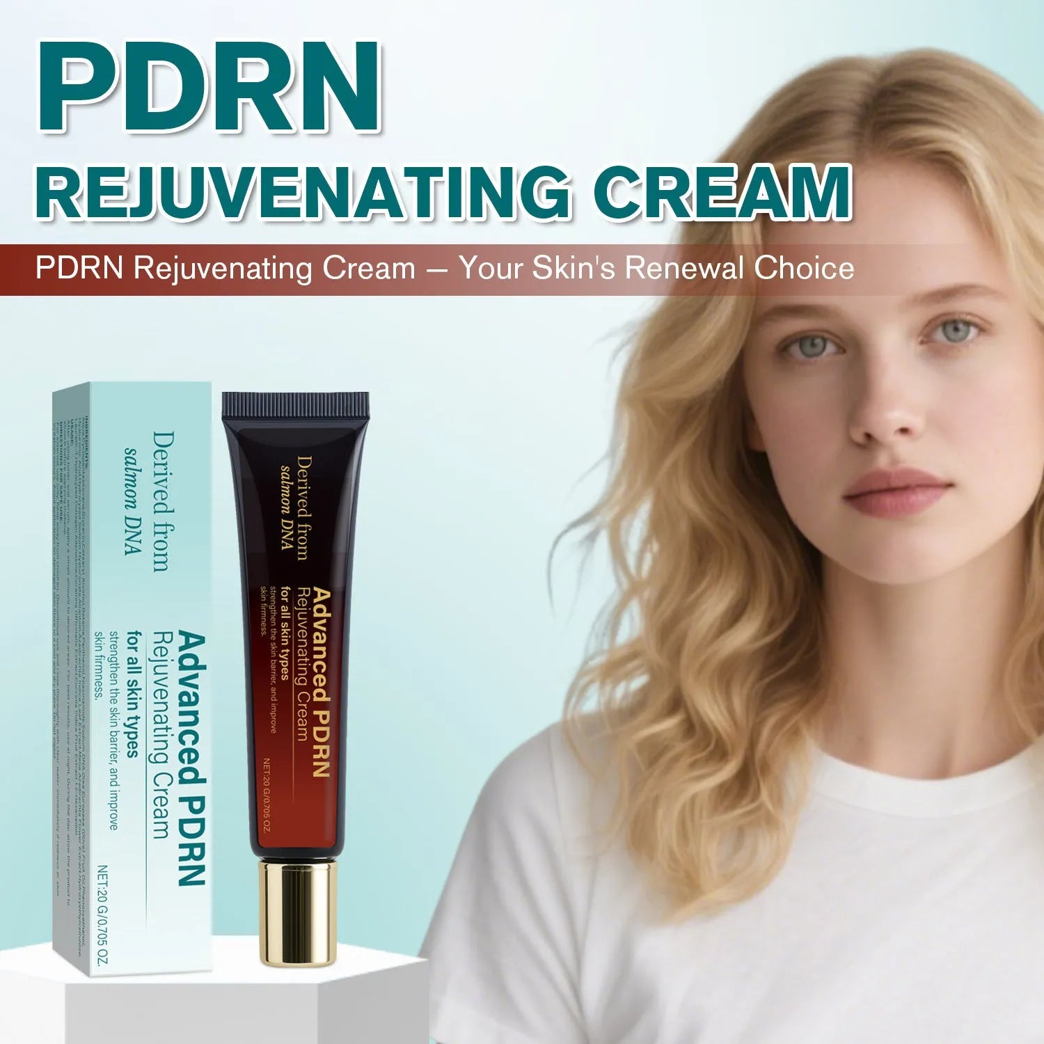 20ml skin-activating moisturising cream for firming and wrinkle care facial treatment