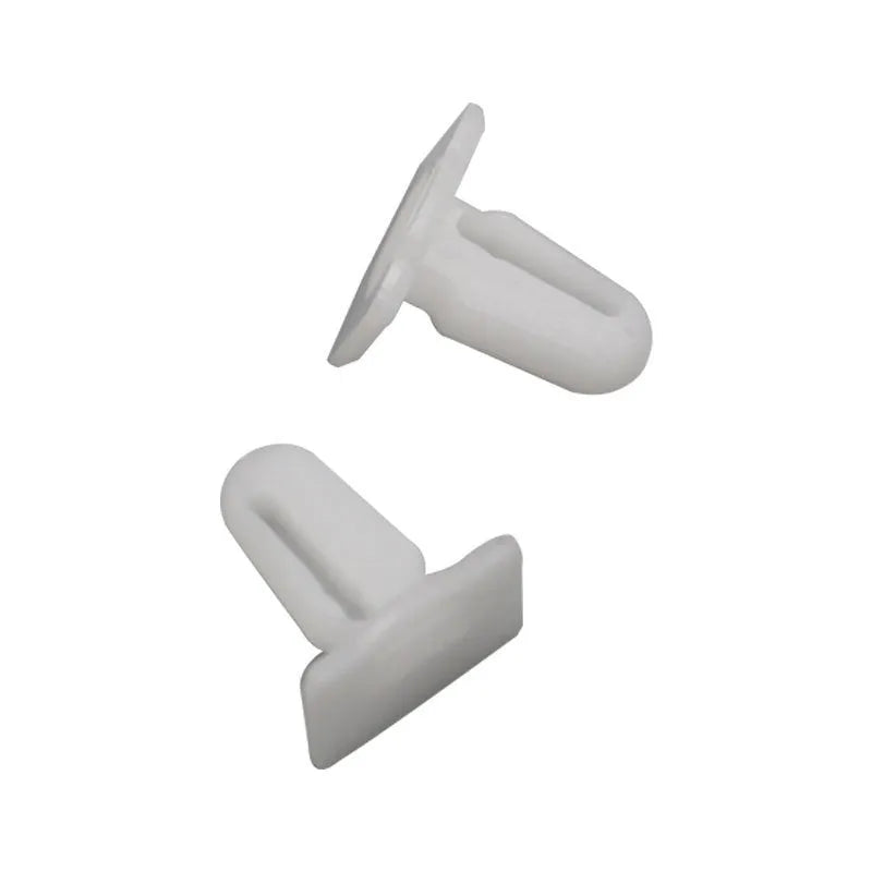 PA66 plastic automotive clips in D318 colour for interior trim fastening