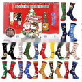 Christmas Socks Blind Box resin craft decoration with plastic components for holiday party displays