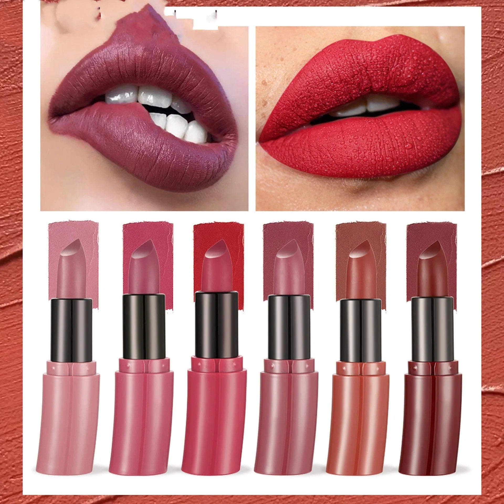 Arc Matte Lipstick Kit with multiple shades in standard size packaging