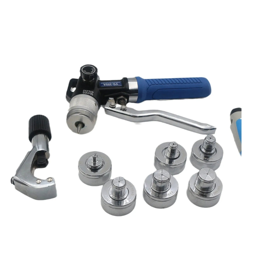 VG-300 hydraulic tube expander for refrigeration maintenance with alloy steel construction