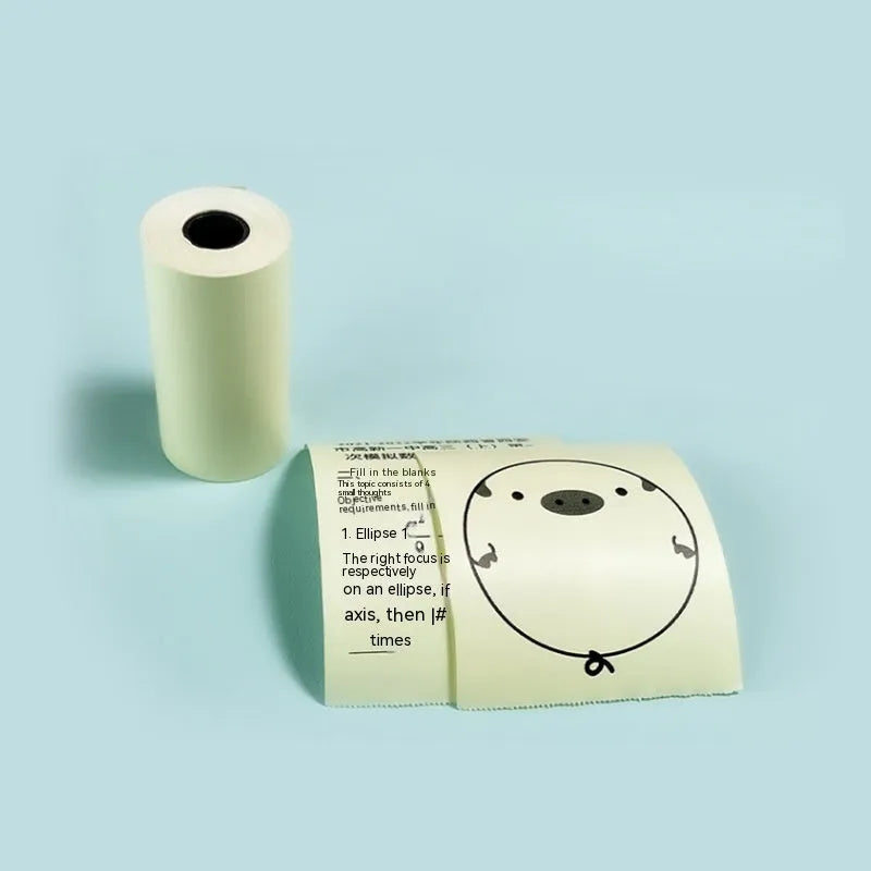 Three rolls of 57x30mm thermosensitive paper for student wrong question printers