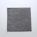 Grey 25x25cm microfiber kitchen cleaning cloth for oily pots and bowls