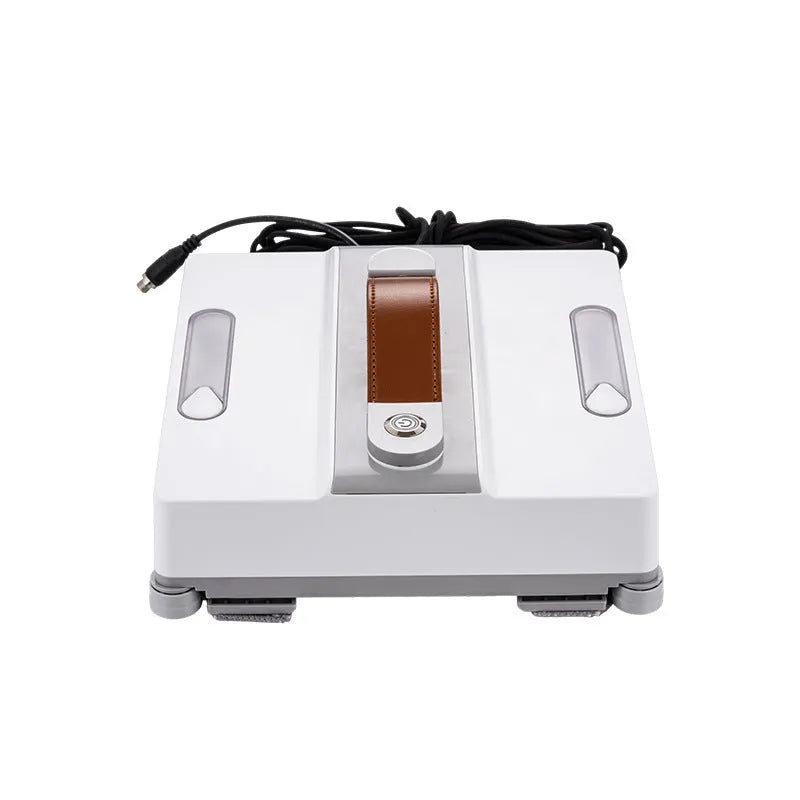 Intelligent window cleaning robot in white with 220mm dimensions for high-rise window washing
