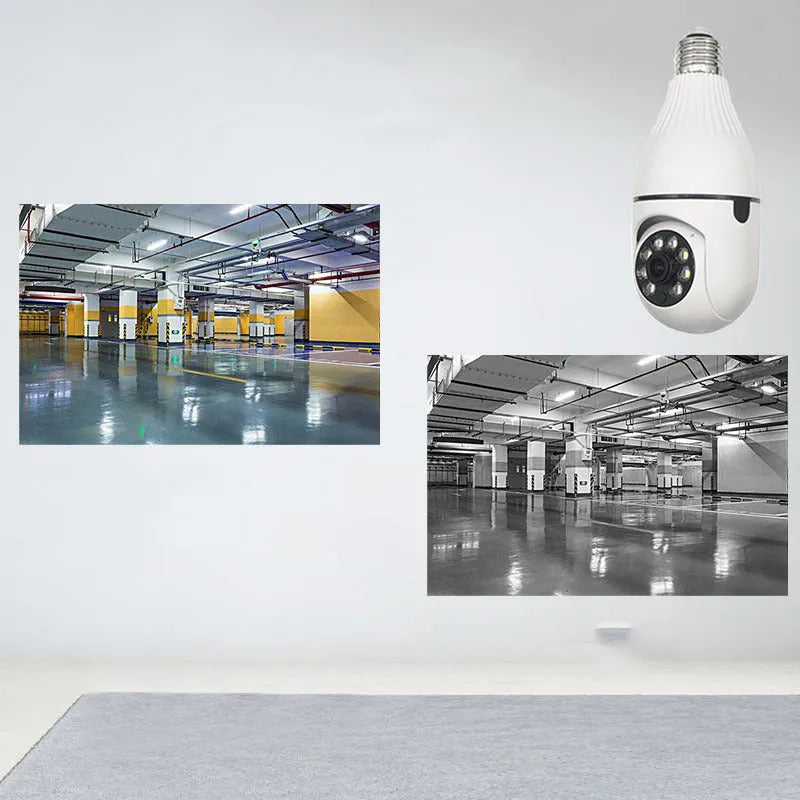 Minions character wireless surveillance camera with wide-angle lens for indoor monitoring