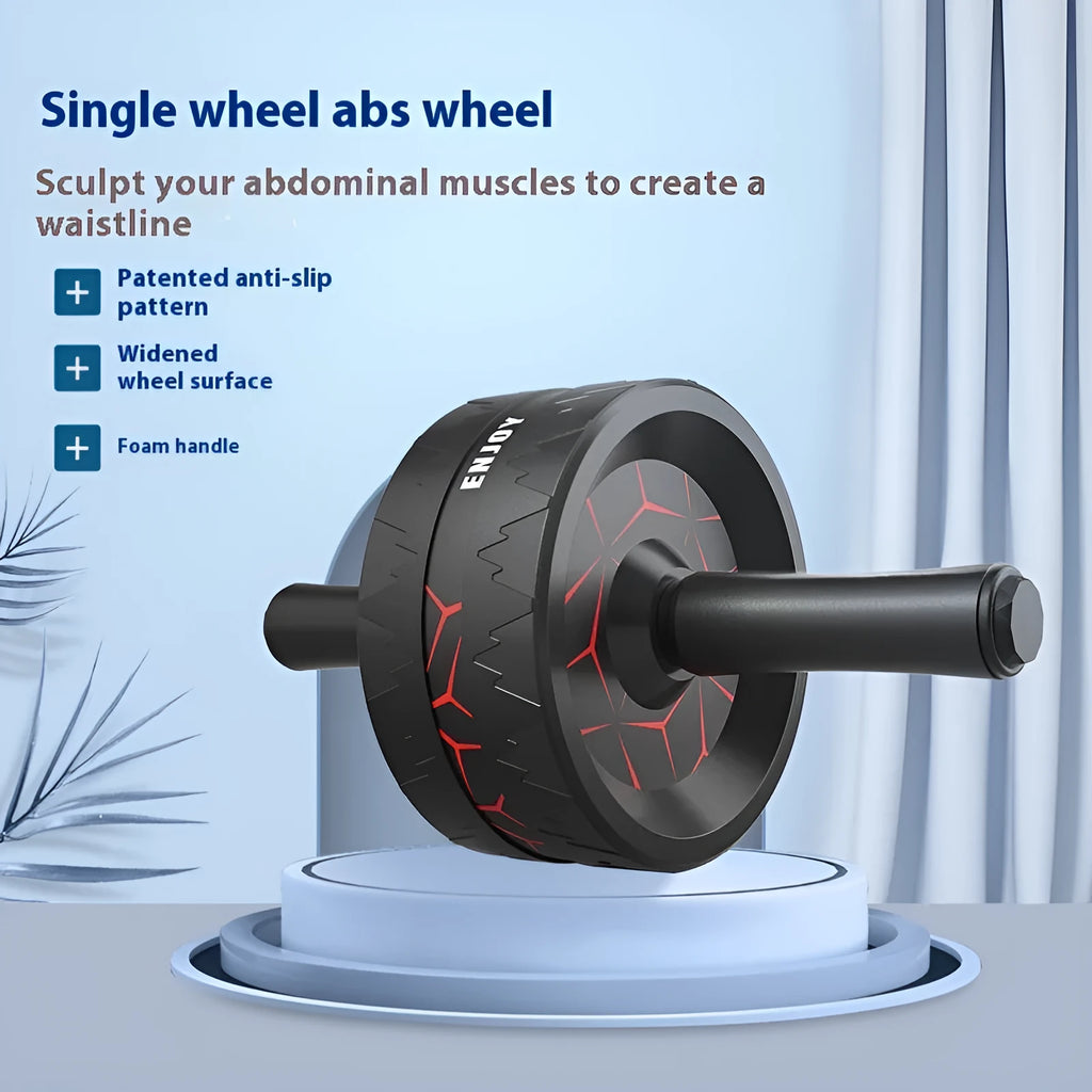 Abdominal wheel fitness equipment with quick-forming belly contracting roll in various colour options