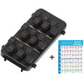 Guitar Aid plastic string press for guitar chord practice and rebound assistance