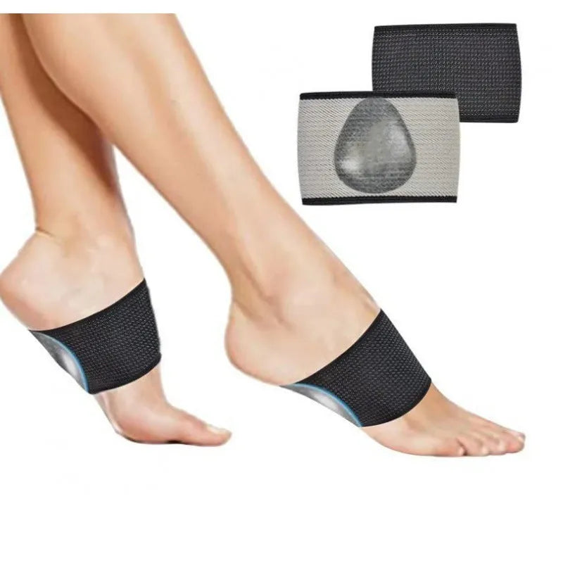 Elastic arch support foot bandage for flat feet in heart style and ordinary style options