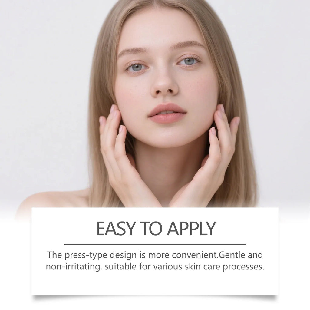 80ml bottle of cleansing and nourishing facial exfoliating liquid with hyaluronic acid