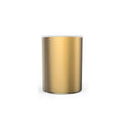 Smart hot and cold car cup in purple gold with aluminium interior and US plug adapter, 166mm height
