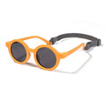 Children's round sunglasses for 0-3 year olds with UV400 protection, shown in a selection of colours.
