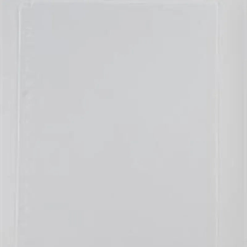 Plastic flipbook frosted cover clip for A5 loose leaf binding in transparent colour