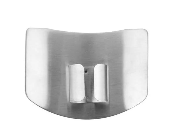 Stainless steel finger guard for cutting protection with single and double finger size options