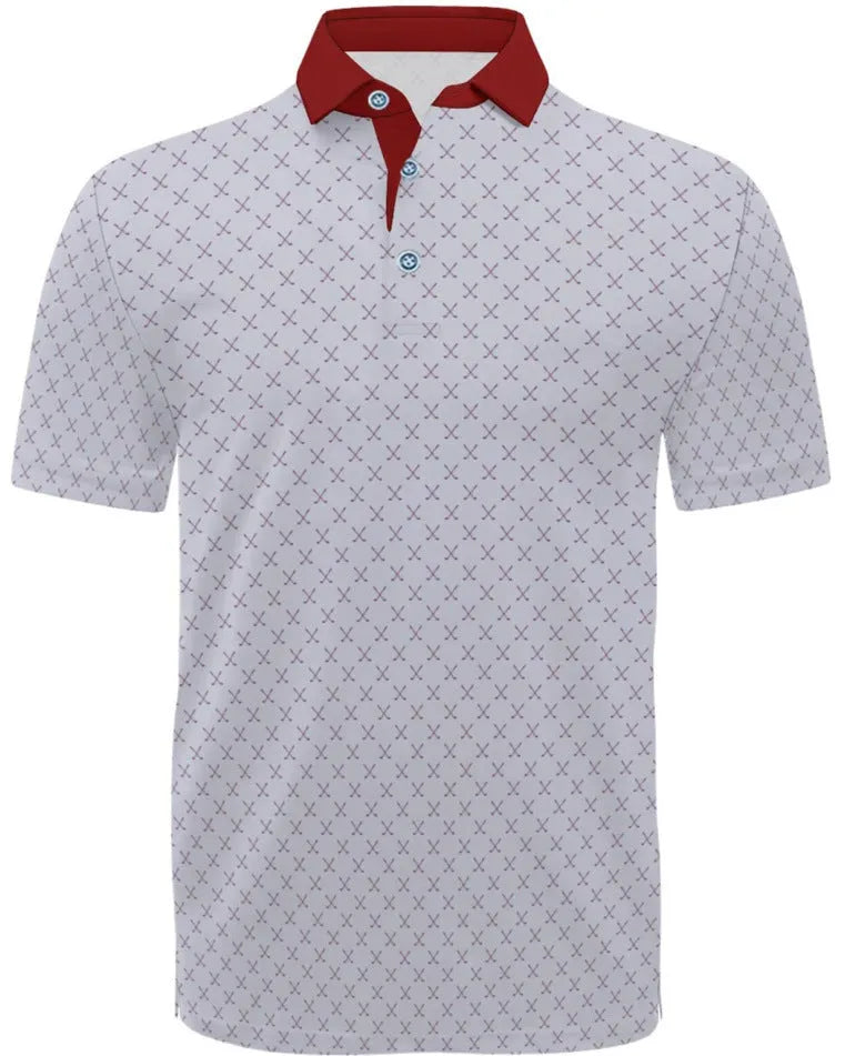 Men's 3D printed short sleeve t-shirt in Japanese retro style with mesh polyester fabric and zip details.