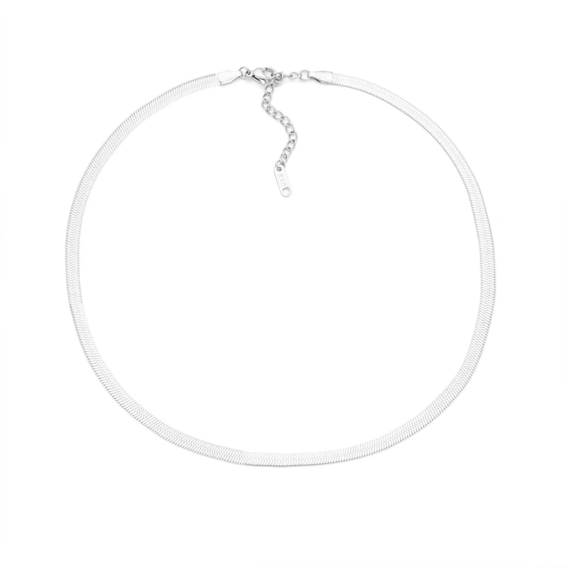 Gold electroplated titanium steel necklace with the letter 'A' pendant on a 40.5cm chain.