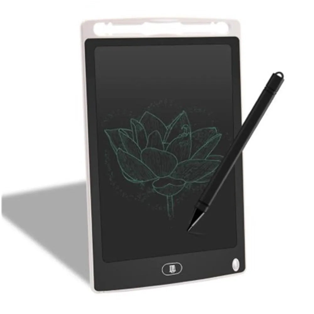 8.5 inch LCD writing board in blue with stylus pen and one-key clear button