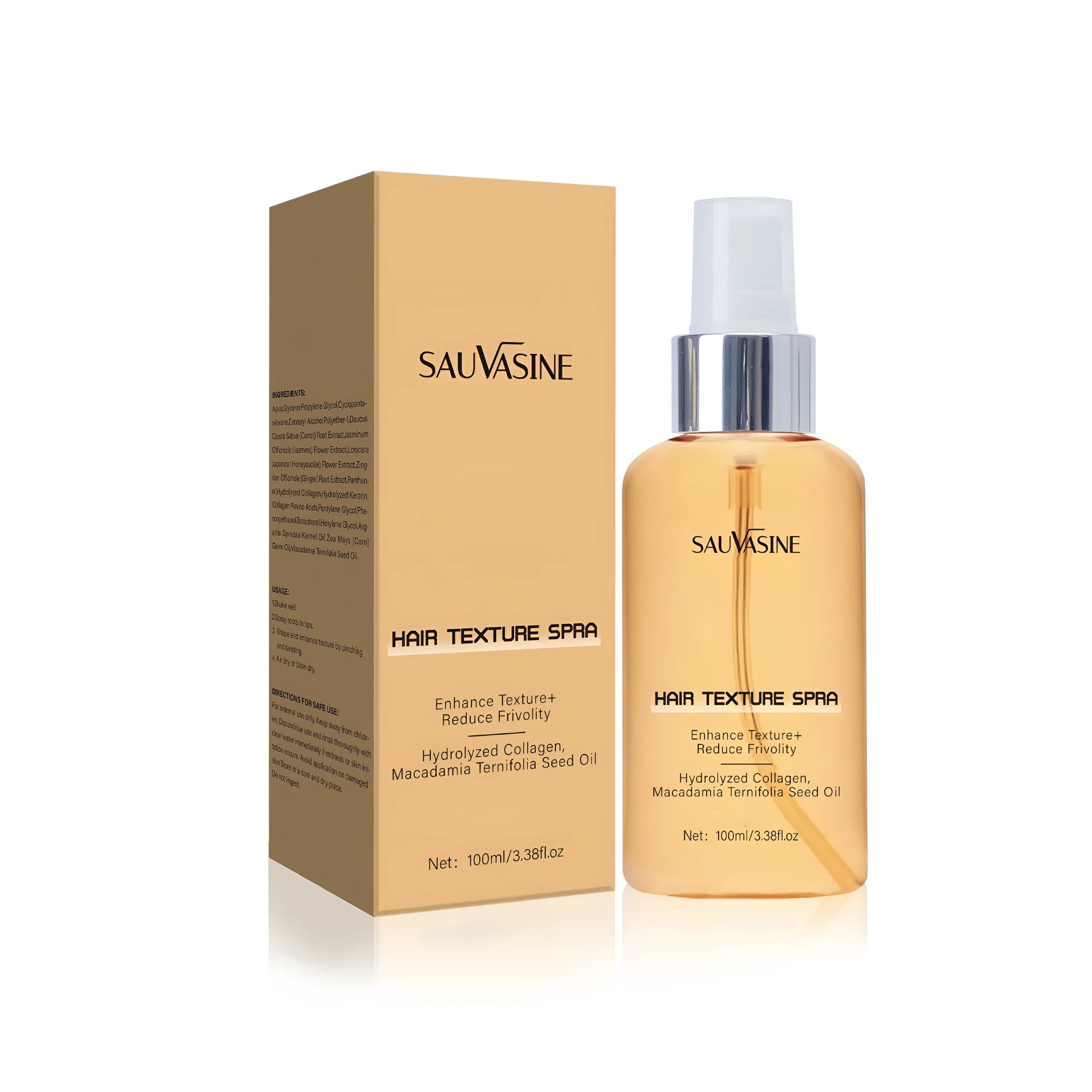 SWX-248 scalp care spray bottle, 100 ml size, for frizz reduction and moisturising