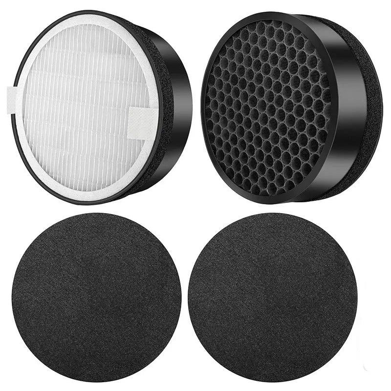 Levoit LV-H132 replacement air filter and filter cotton set measuring 19x19x6.3 cm