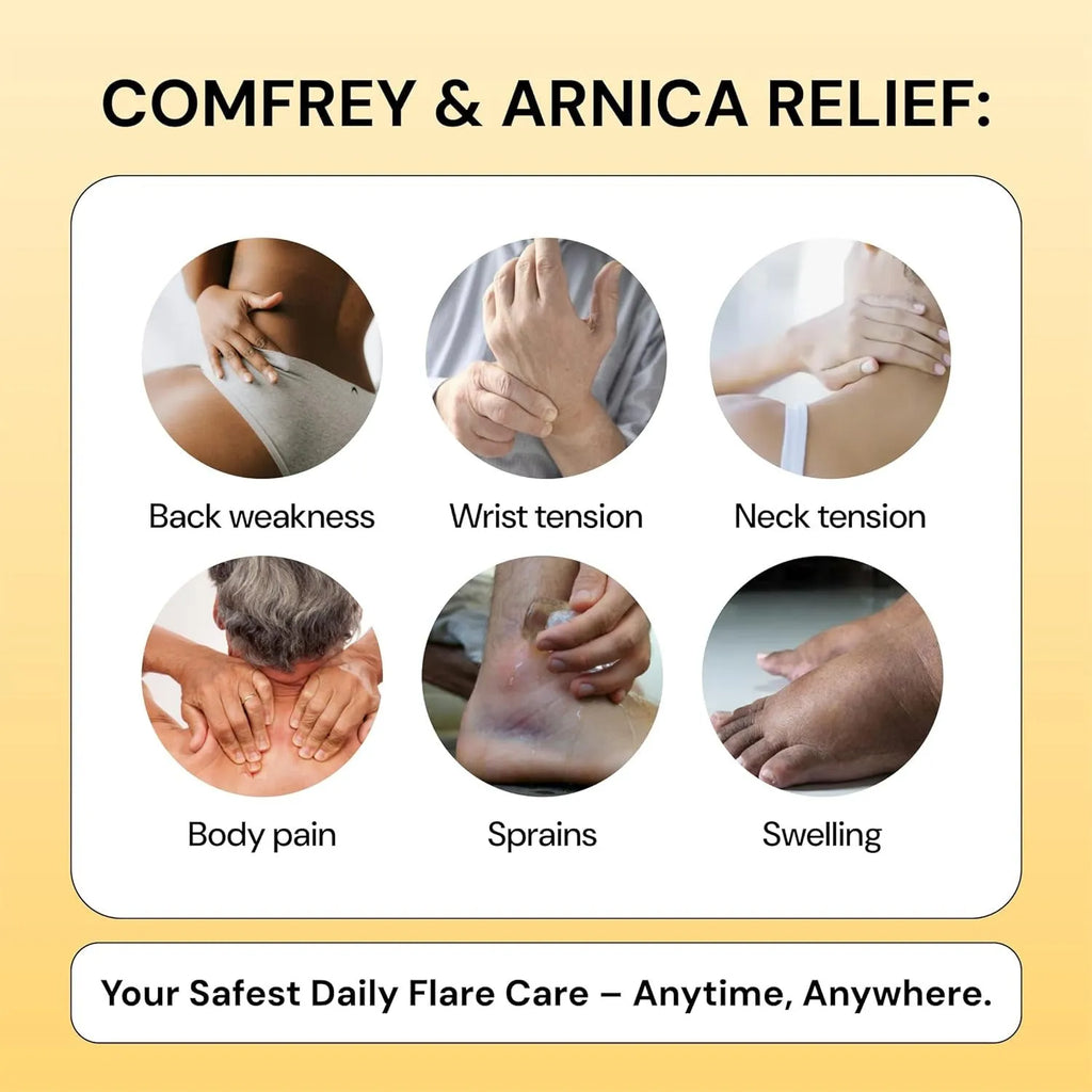 Universal Flare Care pain relief cream tube containing 120g of analgesic ointment for muscle and joint discomfort